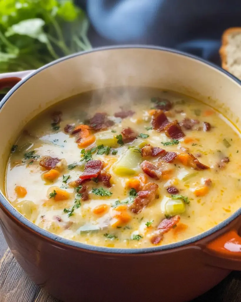 Bacon Cheeseburger Soup