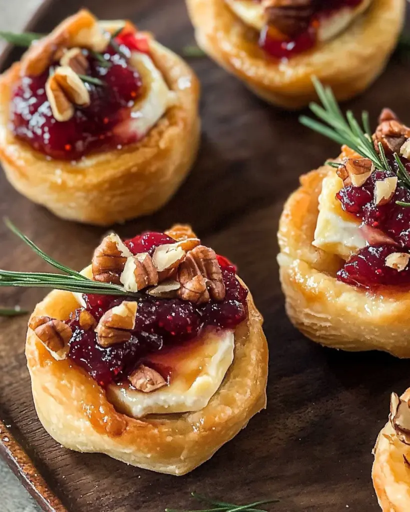 Cranberry Brie Bites