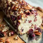 Cranberry Pecan Cheese Log