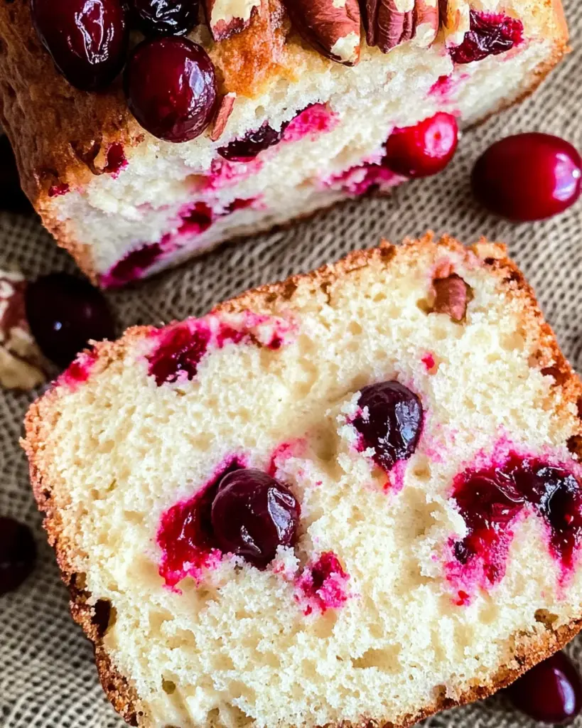 Cream Cheese Cranberry Bread Recipe