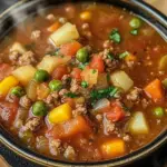 Crockpot Vegetable Beef Soup