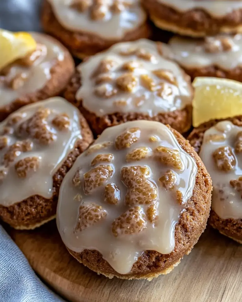 Einfache Marzipan Lebkuchen mit Oblaten