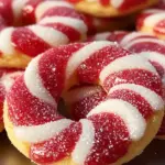 Festliche Zuckerstangen-Kekse