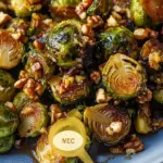Gerösteter Rosenkohl mit Walnüssen und Honig
