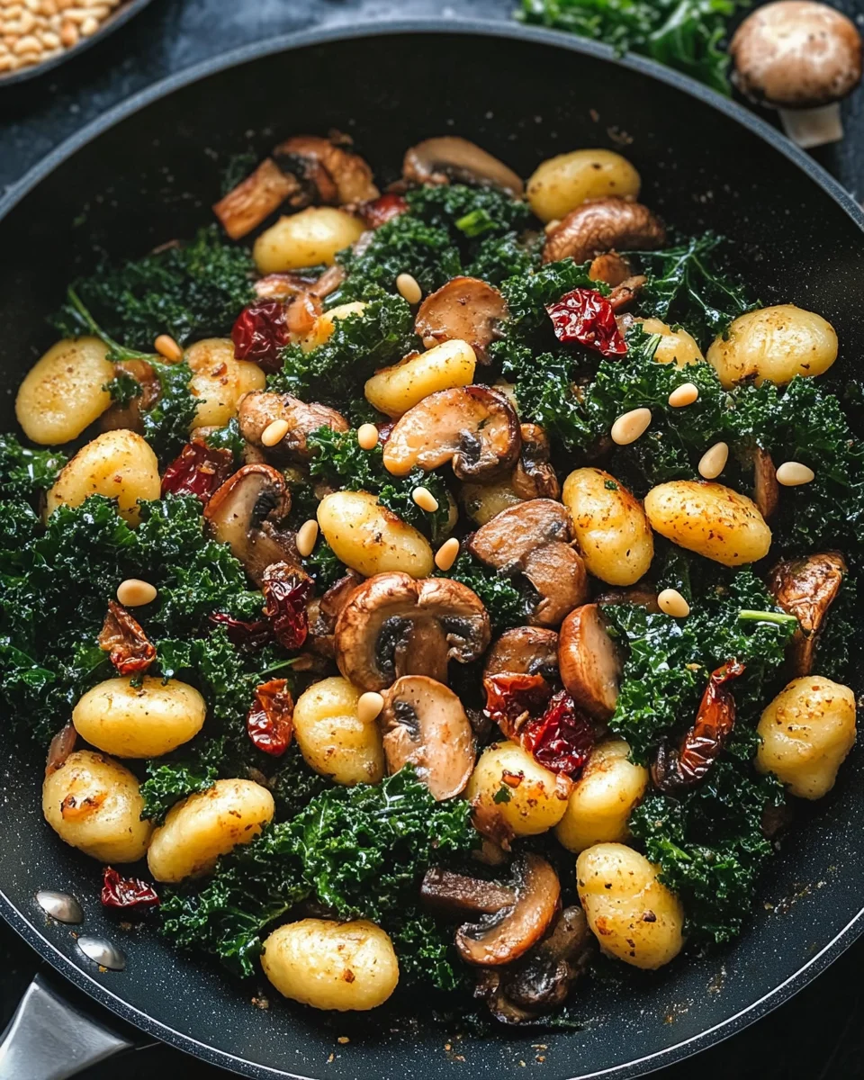 Gnocchi-Grünkohl-Pfanne