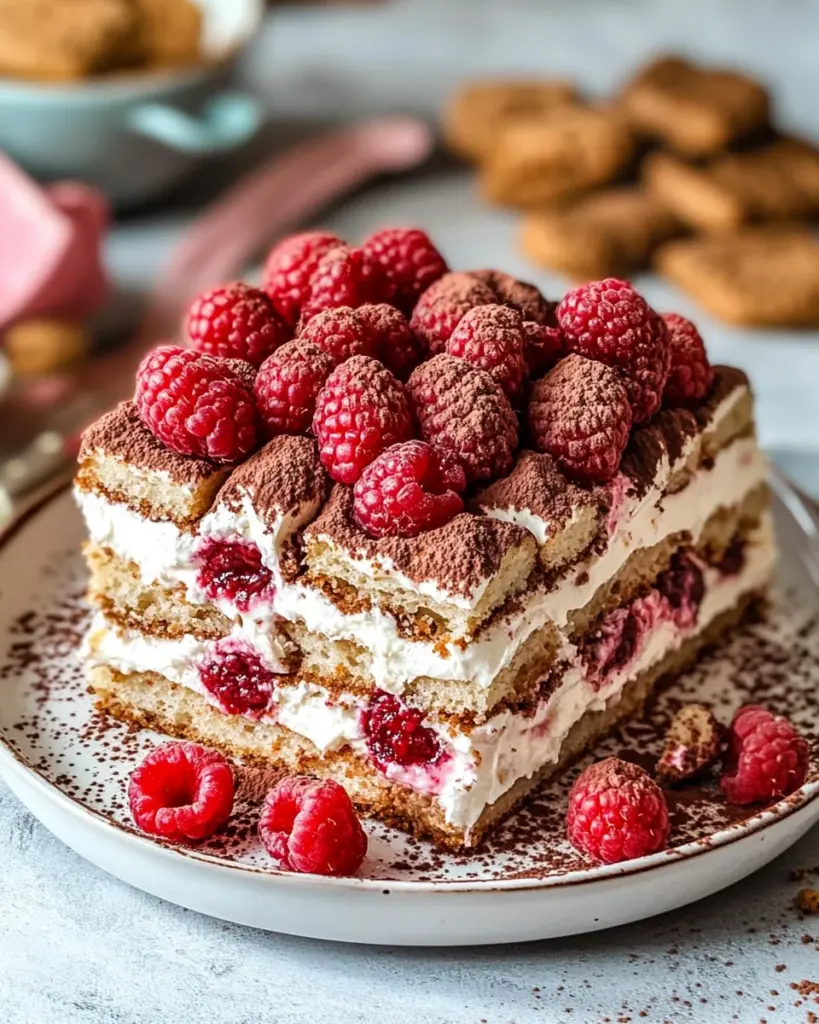 Himbeer-Spekulatius-Tiramisu