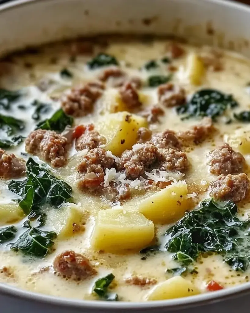 Homemade Zuppa Toscana Soup