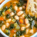 Italienische Ribollita: Blitzschnelle Bohnensuppe mit Grünkohl