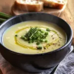 Omas festliches Camembert-Wein-Süppchen
