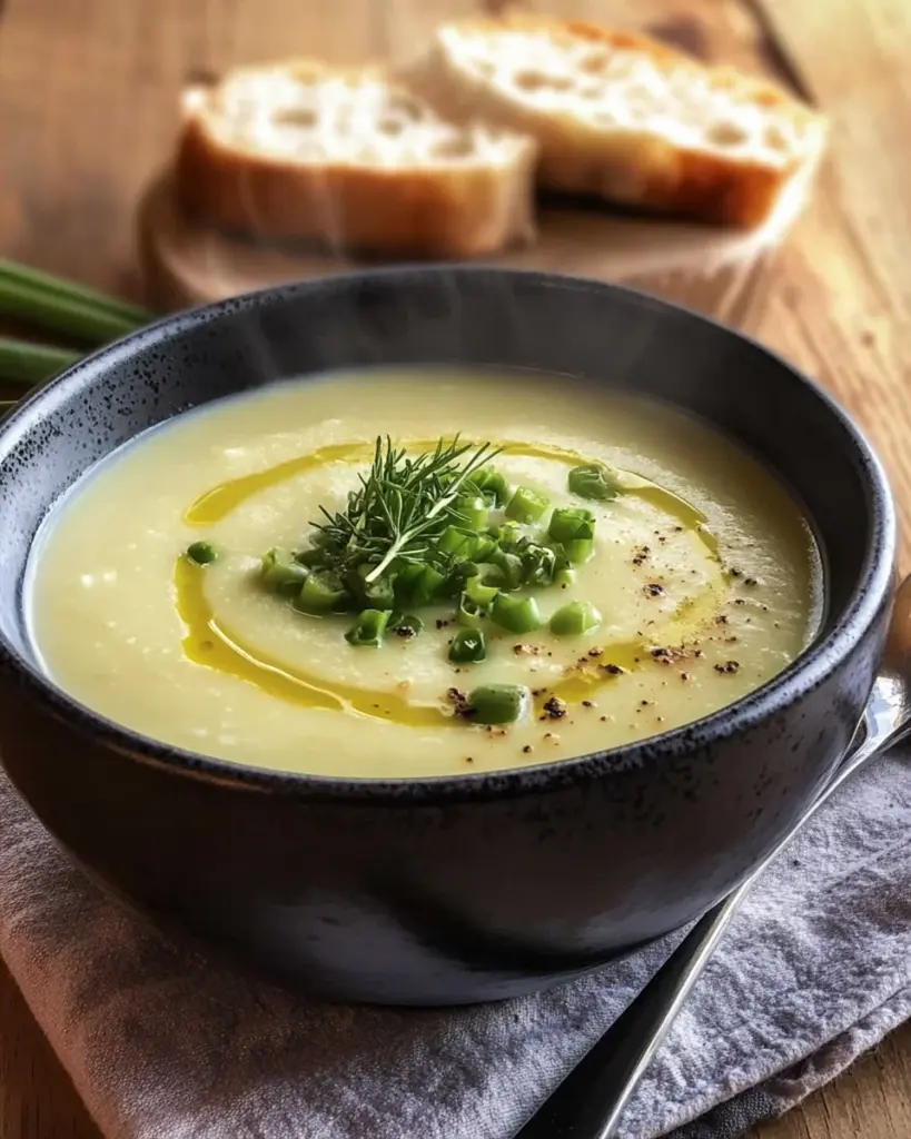 Omas festliches Camembert-Wein-Süppchen