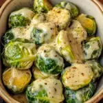 Rosenkohl in Frischkäse-Senfsauce