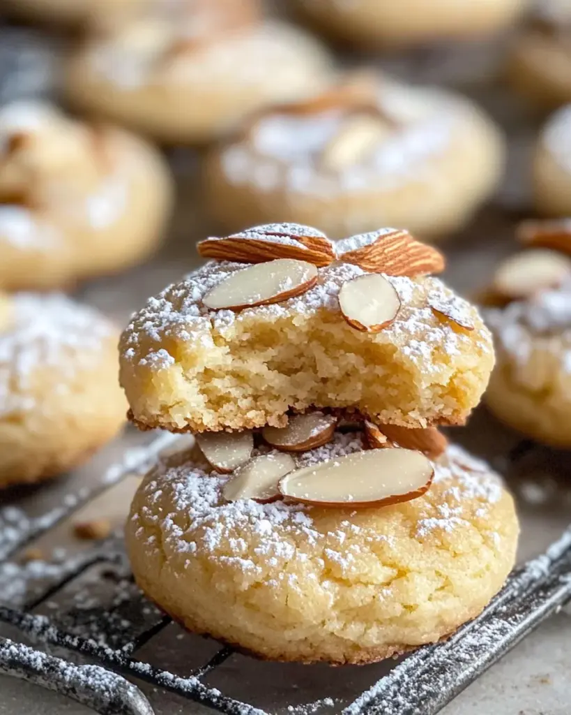 Saftige Marzipan Plätzchen