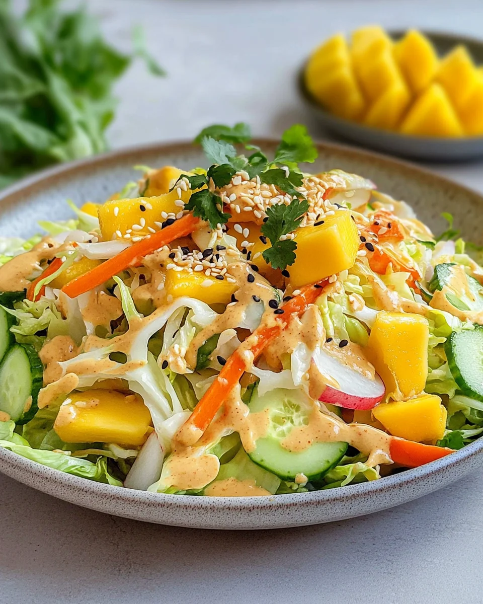 Veganer Chinakohlsalat mit Erdnussdressing