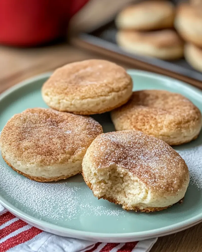 Weiche Zimt Käsekuchen Kekse