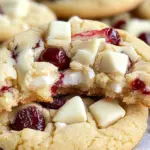 White Chocolate Cranberry Cookies