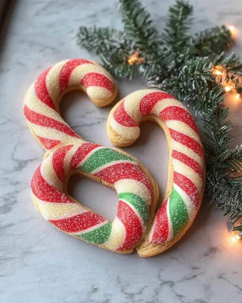 Zuckerstangen-Plätzchen