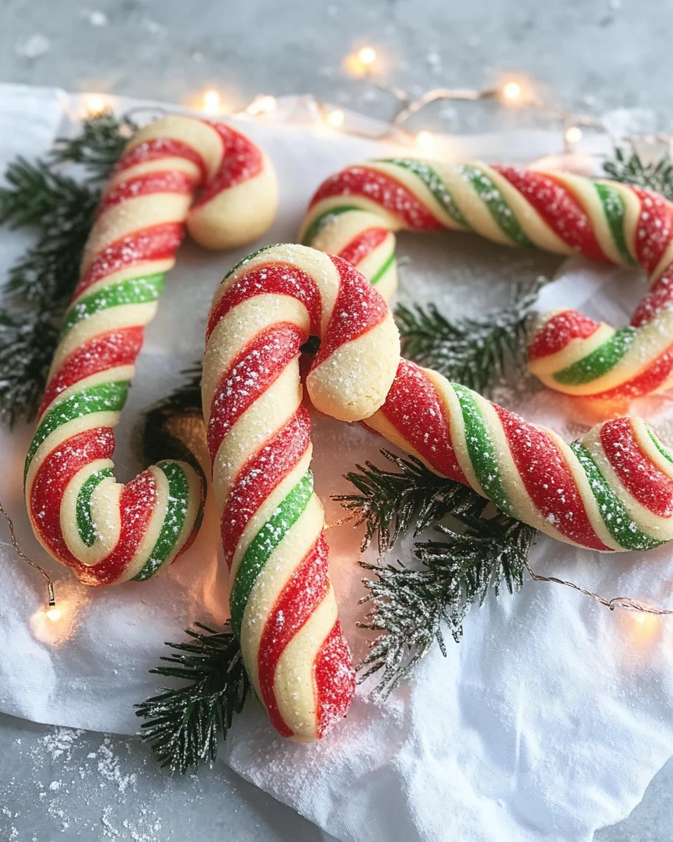 Zuckerstangen-Plätzchen